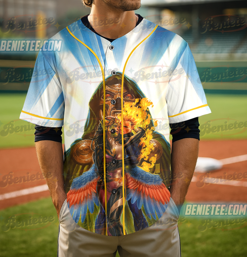 Fantastic Four Movie Baseball Jersey - Image 4