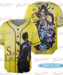 Anime Jin-Woo Sung Illustration Cosplay Baseball Jersey