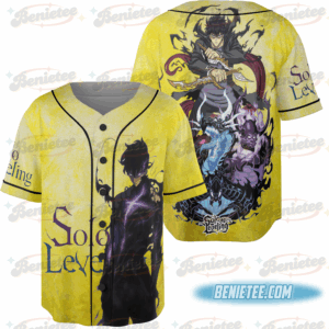 Anime Jin-Woo Sung Illustration Cosplay Baseball Jersey