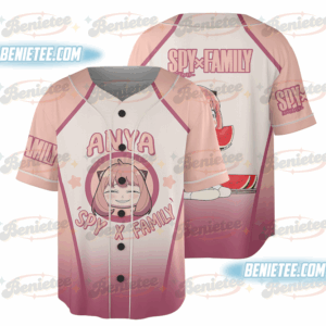 Anime Spy x Family Anya Forger 3D Baseball Jersey