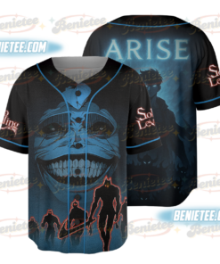 Solo Leveling Sung Jin Woo Baseball Jersey, Anime Jersey