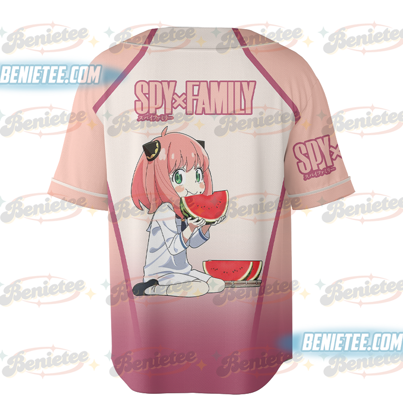 Anime Spy x Family Anya Forger 3D Baseball Jersey - Image 3