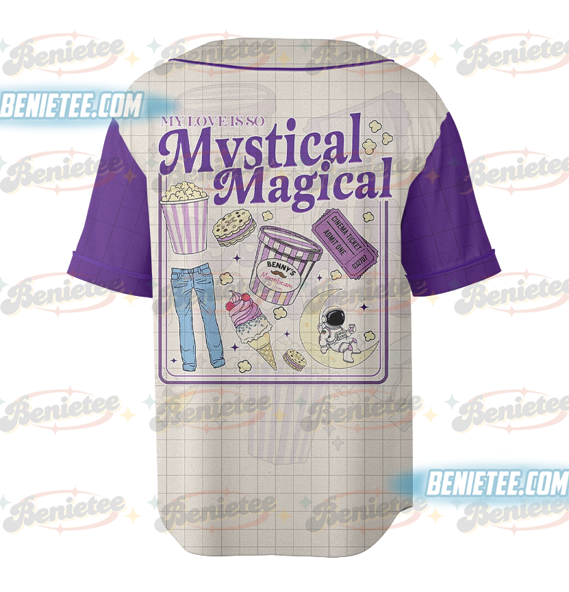 Moonbeam Ice Cream Jersey, America Concert Tour Shirt, Tour Album 2025 Concert Baseball Jersey, Gift For Fan - Image 3