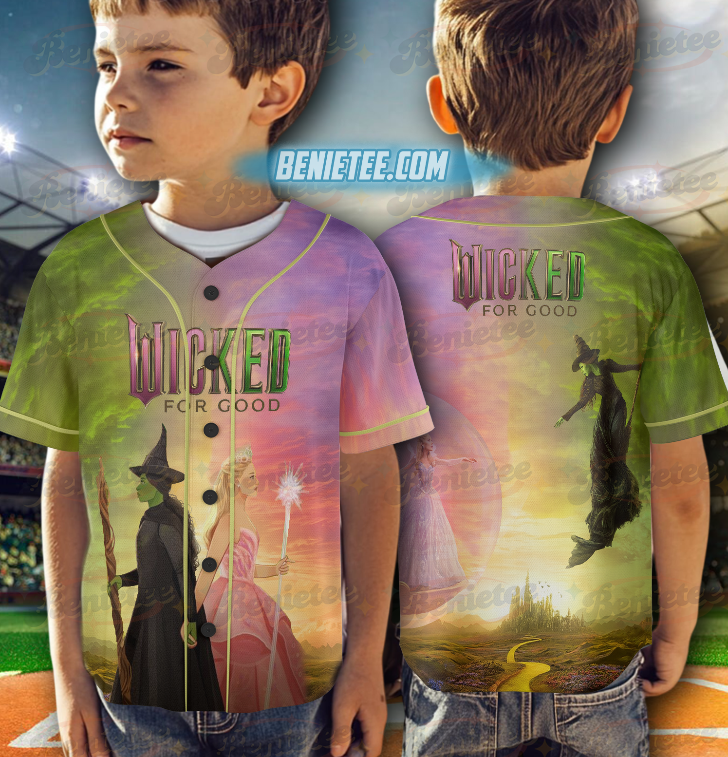 Wicked Change For Good 2025 Memories Baseball Jersey, Movie Trending Jersey - Image 6