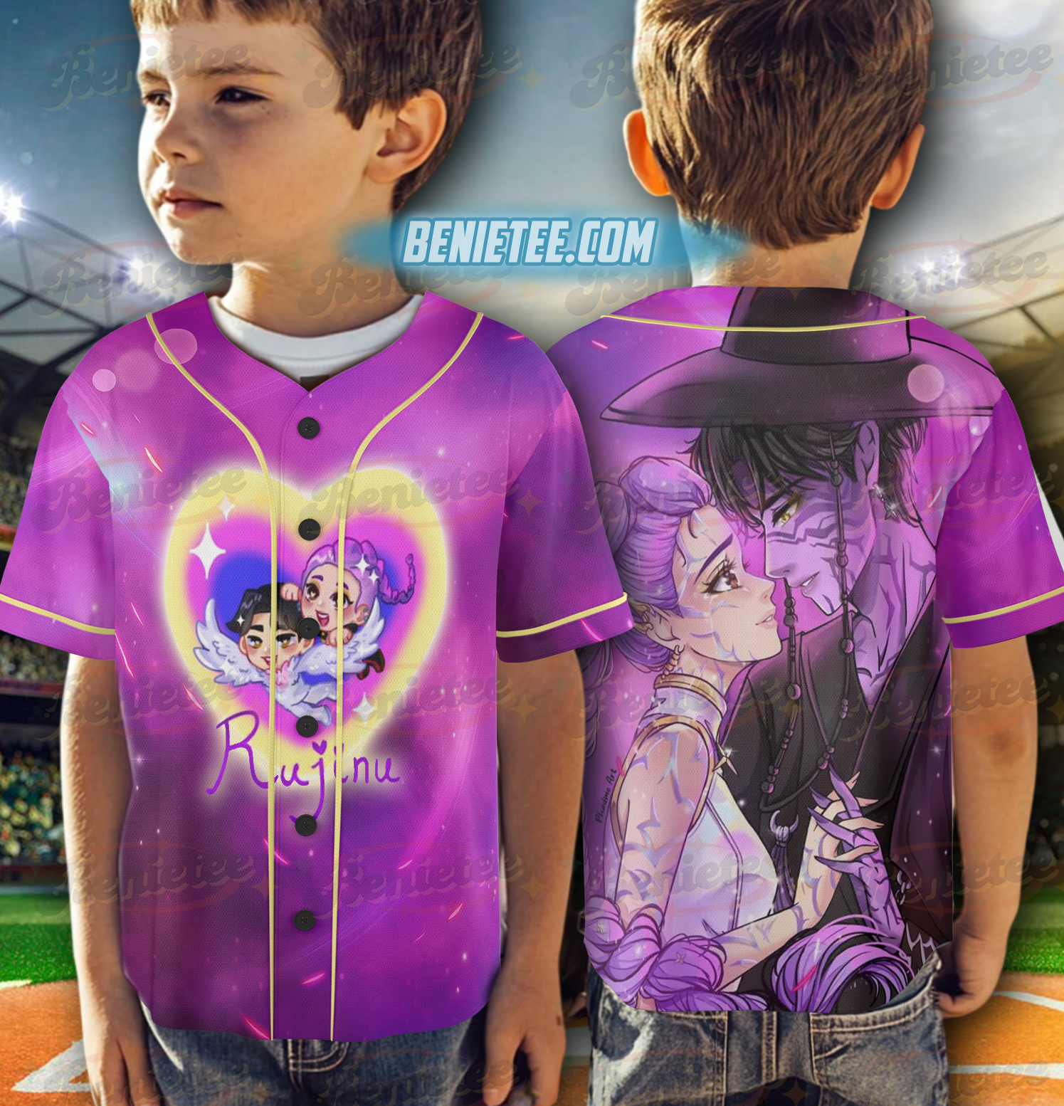 Rujinu Baseball Jersey, Anime Manga, Shirt, Idols KPop Jersey - Image 6
