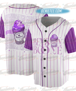 Alternative view of Benson Boone Moonbeam Ice Cream Two-Side Jersey America Heart Tour, Benson Boone Concert Shirt, Mystical Magical shirt, Benson Boone Tee