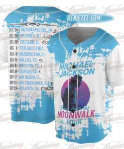 Alternative view of Michael Jackson Back from the Moonwalk Tour 2025, Vintage Retro Concert Jersey, MJ Moonwalk 2025 Parody Tour Shirt, Pop Icon Parody Jersey