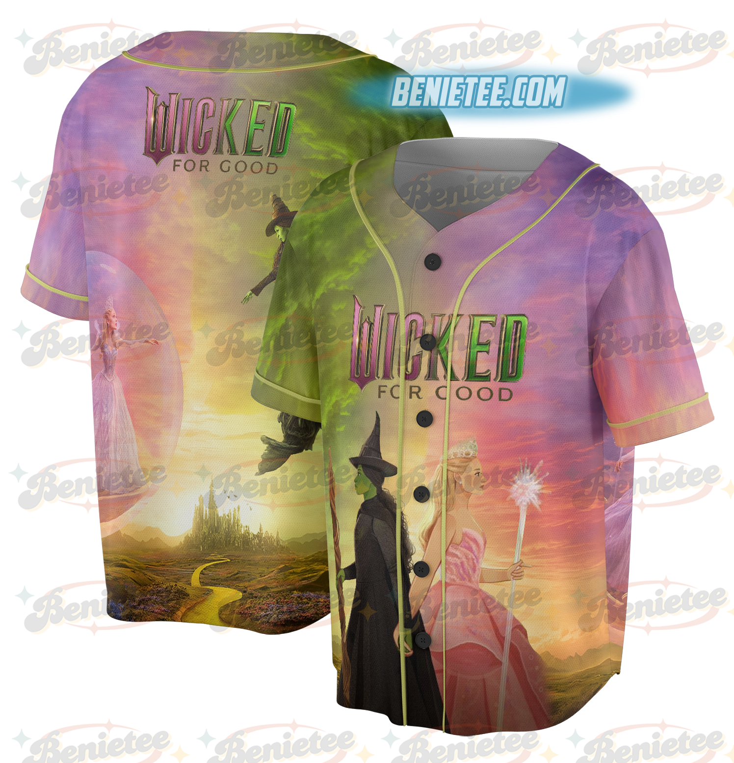 Wicked Change For Good 2025 Memories Baseball Jersey, Movie Trending Jersey - Image 2
