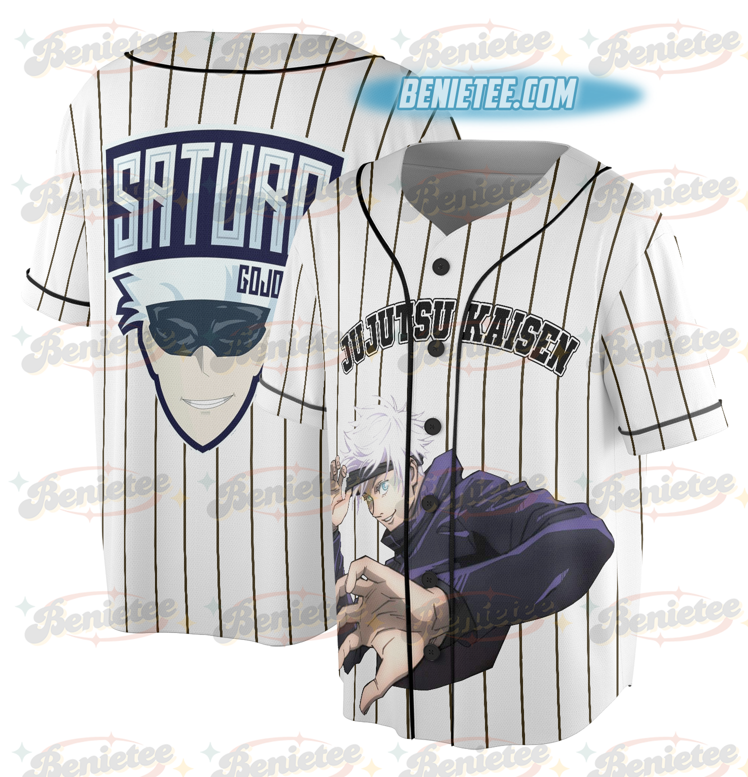Anime Gojo Satoru Shirt Jersey - Image 3