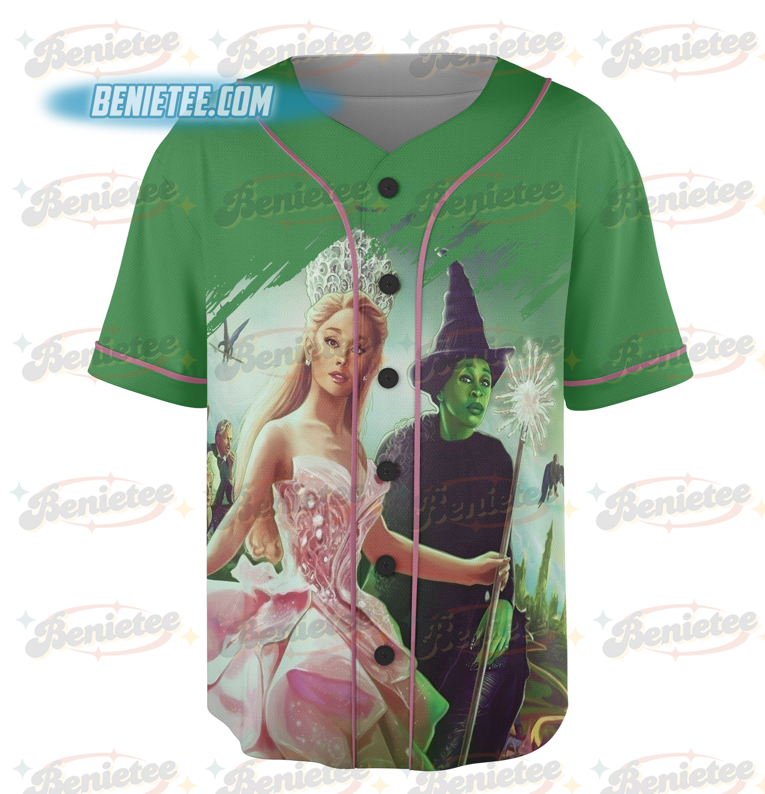 "WICKED FOR GOOD (2025)" Baseball Jersey, New Movie Jersey - Image 4