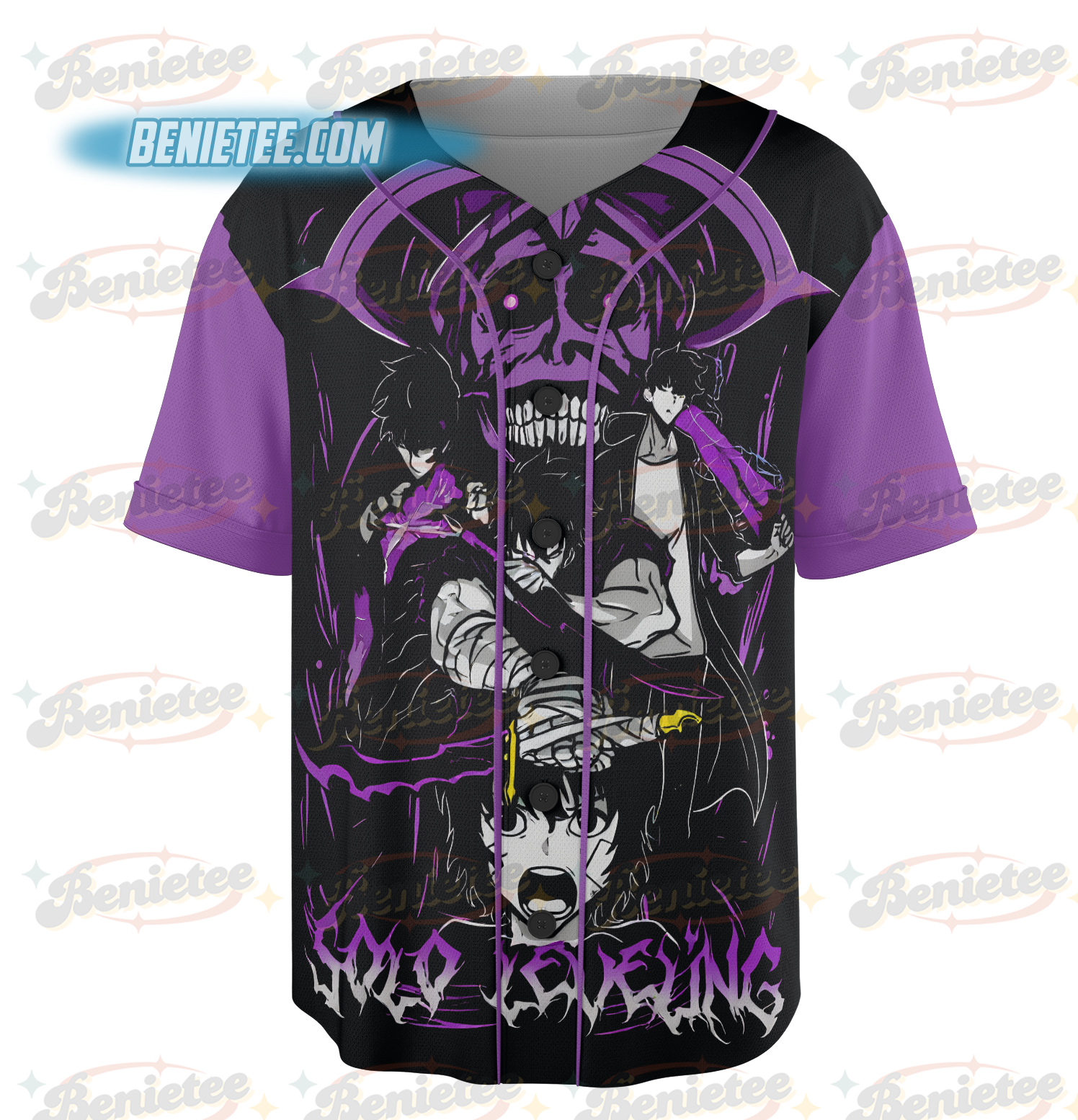 Solo Leveling Sung Jin Woo Baseball Jersey, Anime Jersey - Image 3