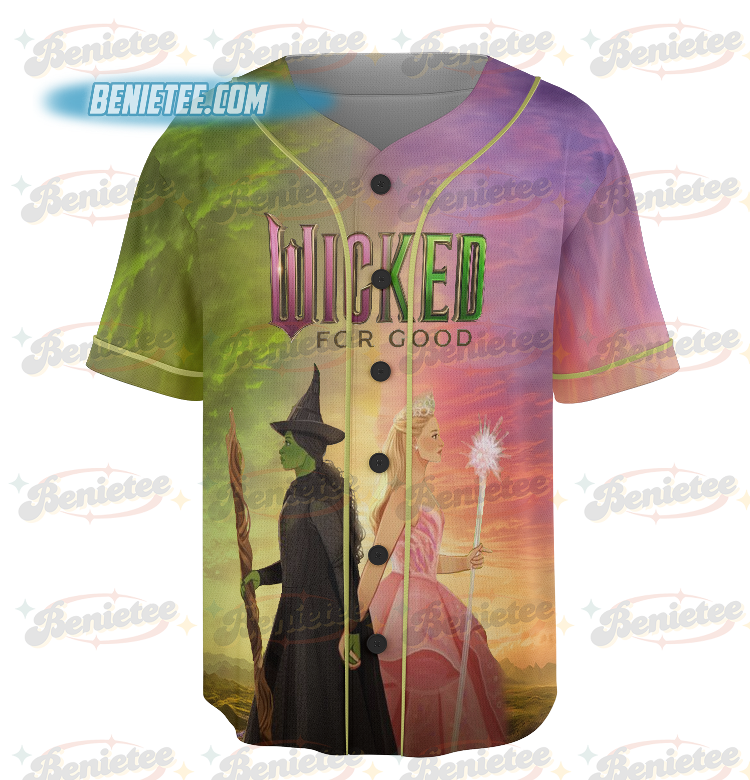 Wicked Change For Good 2025 Memories Baseball Jersey, Movie Trending Jersey - Image 3