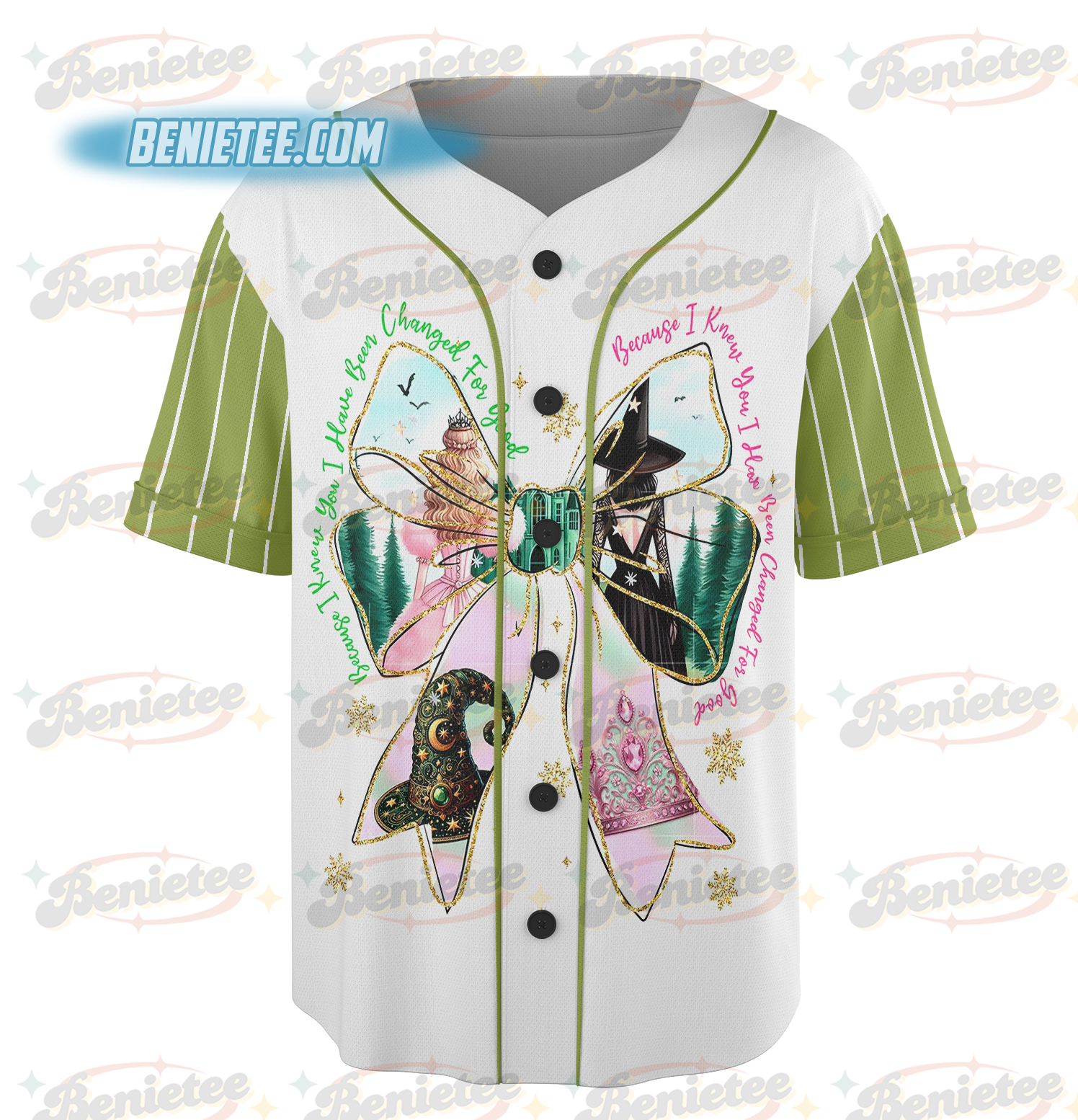 Wicked Elphaba Glinda Baseball Jersey, Universal Exclusive 2025 - Image 4