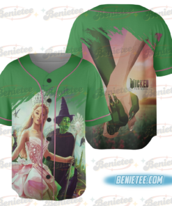 "WICKED FOR GOOD (2025)" Baseball Jersey, New Movie Jersey
