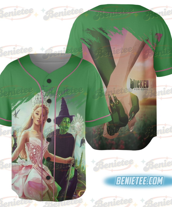 "WICKED FOR GOOD (2025)" Baseball Jersey, New Movie Jersey