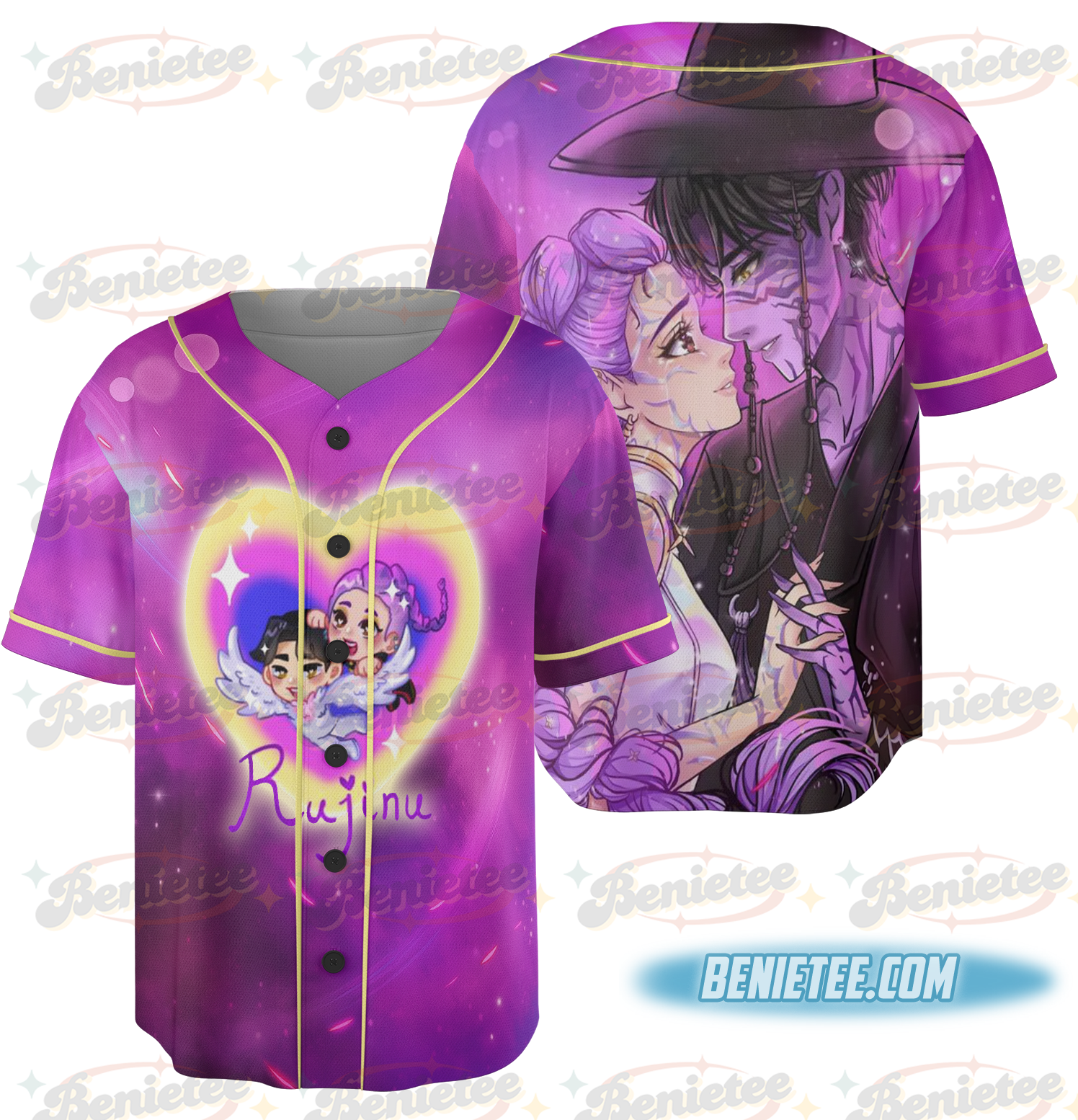 Rujinu Baseball Jersey, Anime Manga, Shirt, Idols KPop Jersey