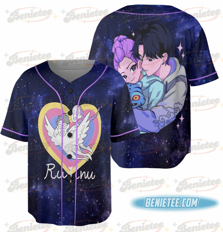 Rujinu K Pop Demon Hunter Baseball Jersey