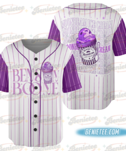 Benson Boone Moonbeam Ice Cream Two-Side Jersey America Heart Tour, Benson Boone Concert Shirt, Mystical Magical shirt, Benson Boone Tee