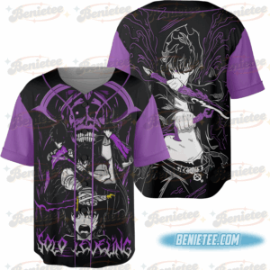 Solo Leveling Sung Jin Woo Baseball Jersey, Anime Jersey