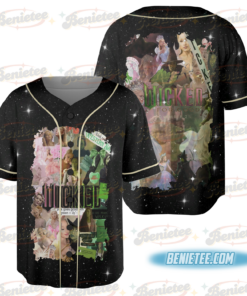 Wicked Defying Gravity Baseball Jersey, Movie Baseball Jersey
