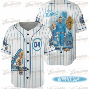 The Fantastic Four First Steps Baseball Jersey, Avengers Superhero Studio Jersey, The Fantastic Four Shirt, Disneyland Group Baseball Team