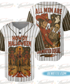Cremated Men Jersey, Girly Halloween Sublimation, Funny Halloween Baseball Jersey, Retro Spooky Shirt, Funny Fall Design