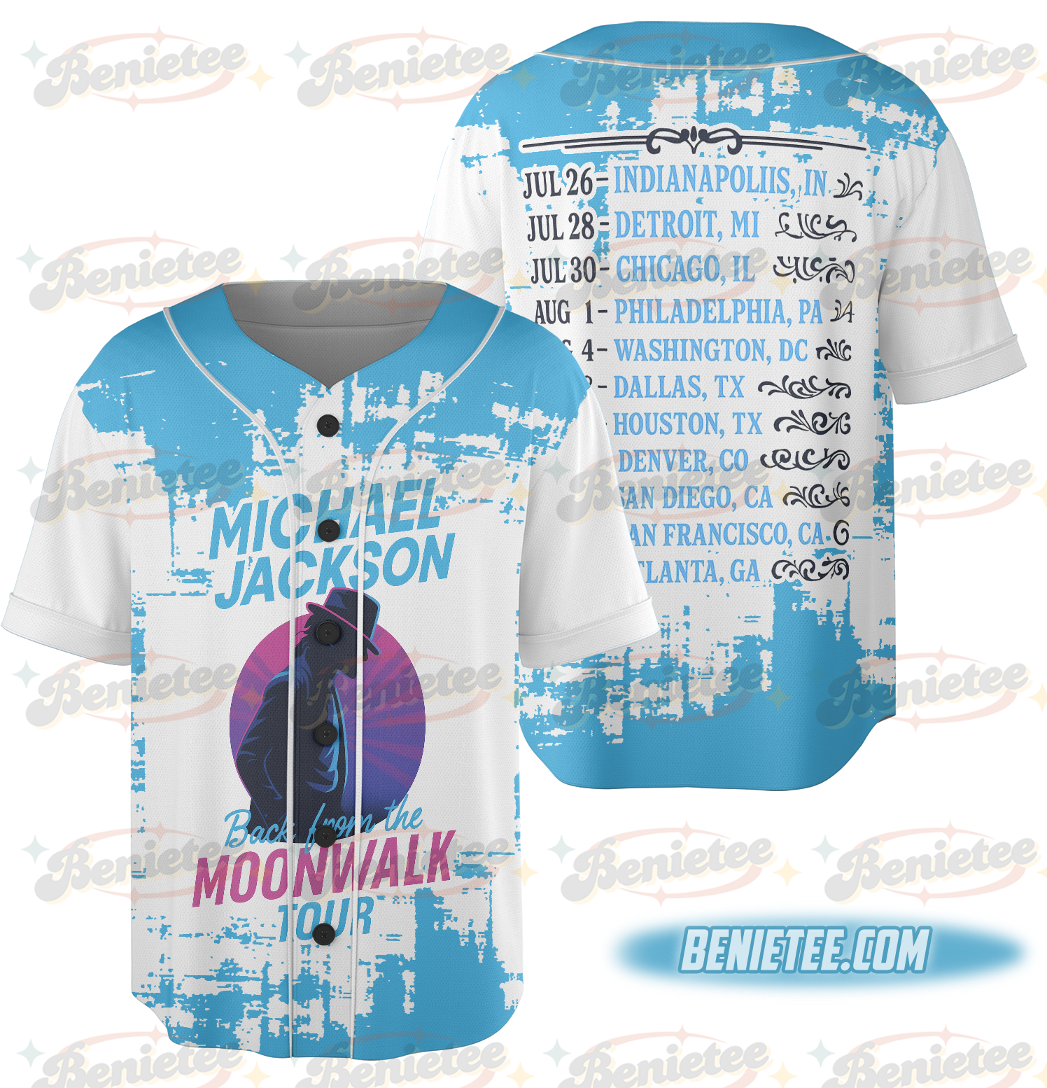 Michael Jackson Back from the Moonwalk Tour 2025, Vintage Retro Concert Jersey, MJ Moonwalk 2025 Parody Tour Shirt, Pop Icon Parody Jersey