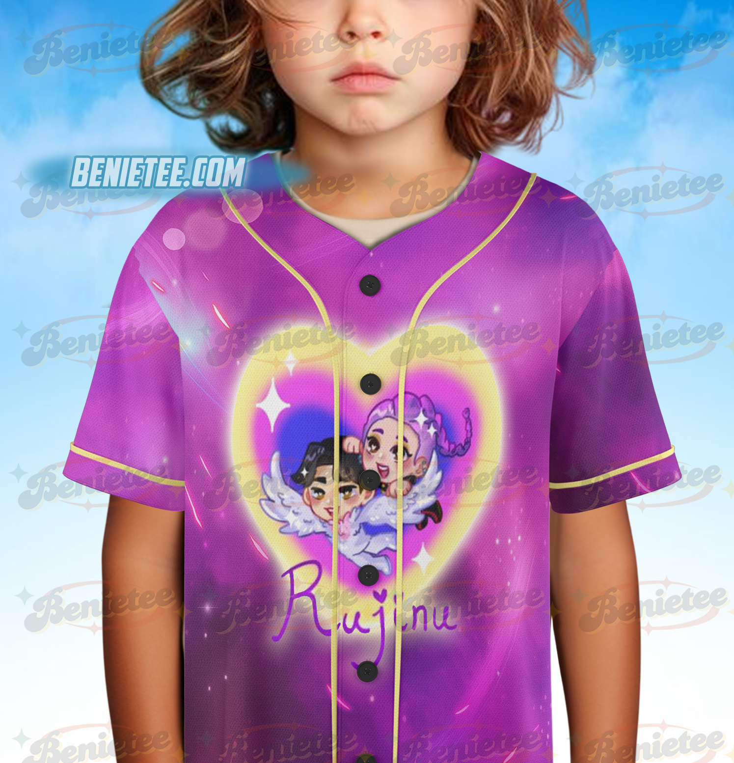 Rujinu Baseball Jersey, Anime Manga, Shirt, Idols KPop Jersey - Image 5