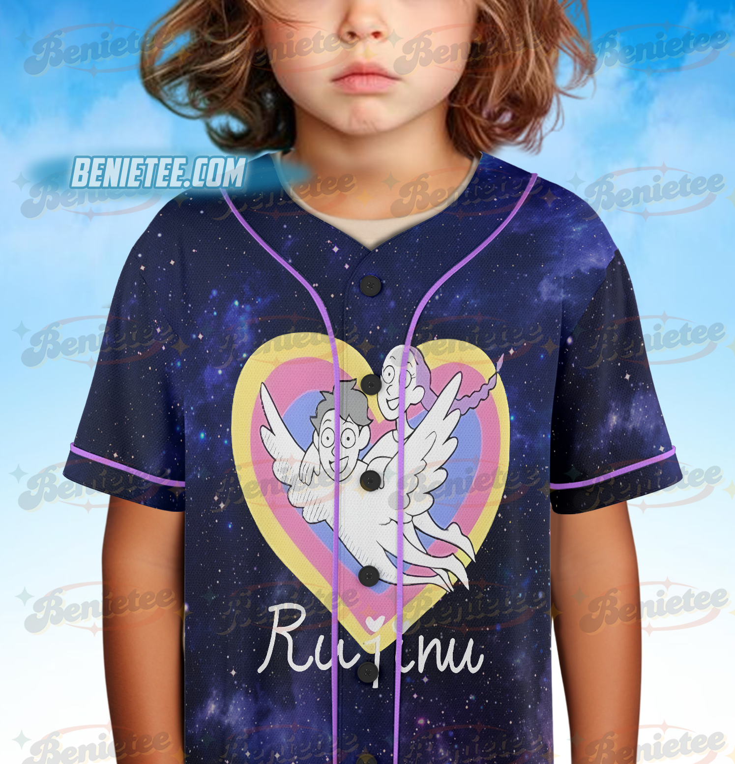 Rujinu K Pop Demon Hunter Baseball Jersey - Image 5