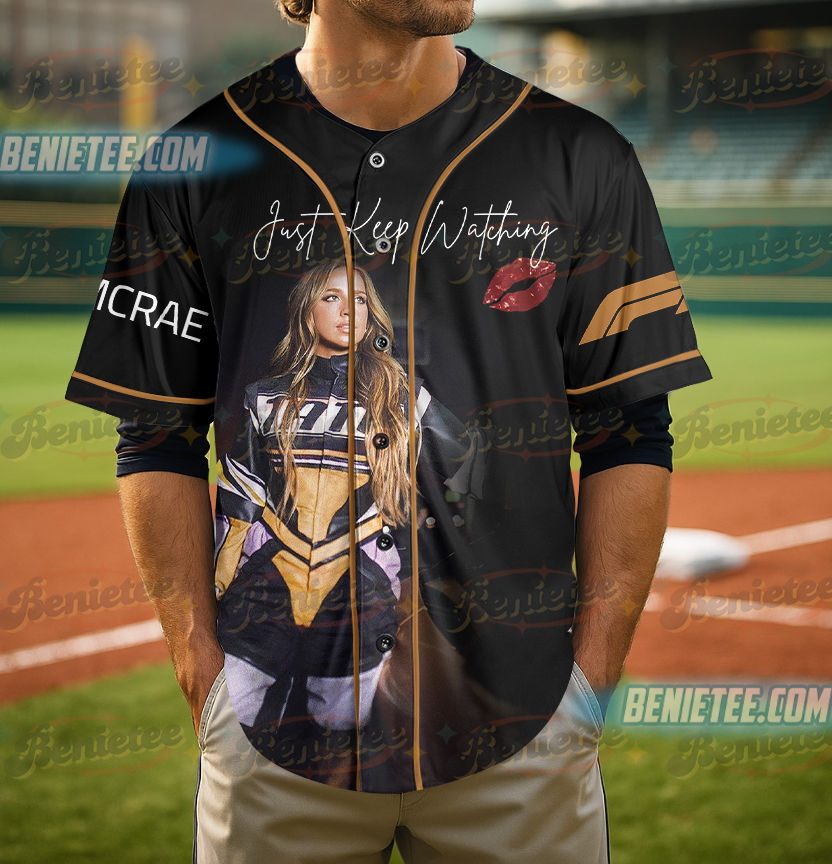 Tate McRae Tour 2025 Baseball Jersey, Tate McRae Miss Possessive World Tour 2025 Shirt - Image 5