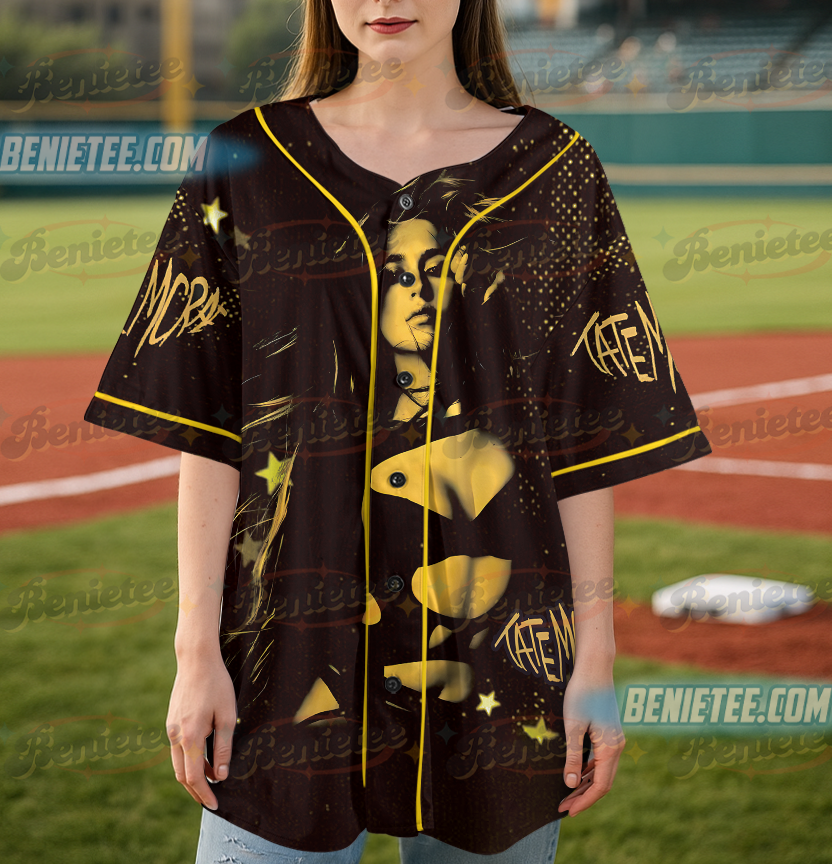 Vintage 90s Bootleg Style Tate McRae Jersey, Retro Tate McRae Gifts For Man And Women Unisex Baseball Jersey - Image 5