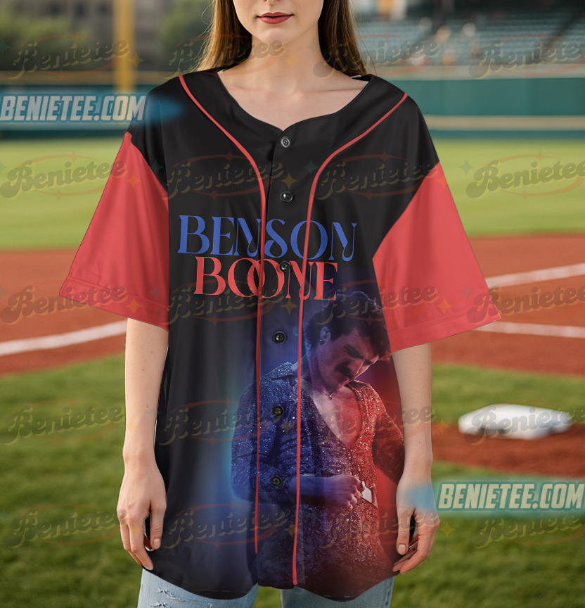 Benson Boone American Heart World Tour Baseball Jersey Men/Women Streetwear Jersey Shirt Short Sleeve - Image 5