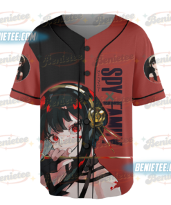 Alternative view of Yor Forger Spy X Family Anime For Fans 3D Baseball Jersey Shirt