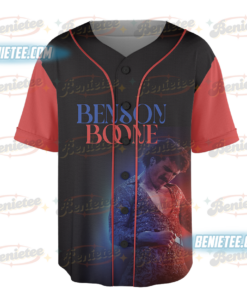 Alternative view of Benson Boone American Heart World Tour Baseball Jersey Men/Women Streetwear Jersey Shirt Short Sleeve