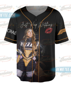 Alternative view of Tate McRae Tour 2025 Baseball Jersey, Tate McRae Miss Possessive World Tour 2025 Shirt