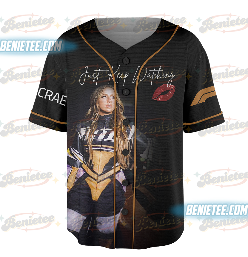 Tate McRae Tour 2025 Baseball Jersey, Tate McRae Miss Possessive World Tour 2025 Shirt - Image 2