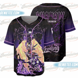 Sung Jin-woo x Cha Hae-in Baseball Jersey, Solo leveling Jersey