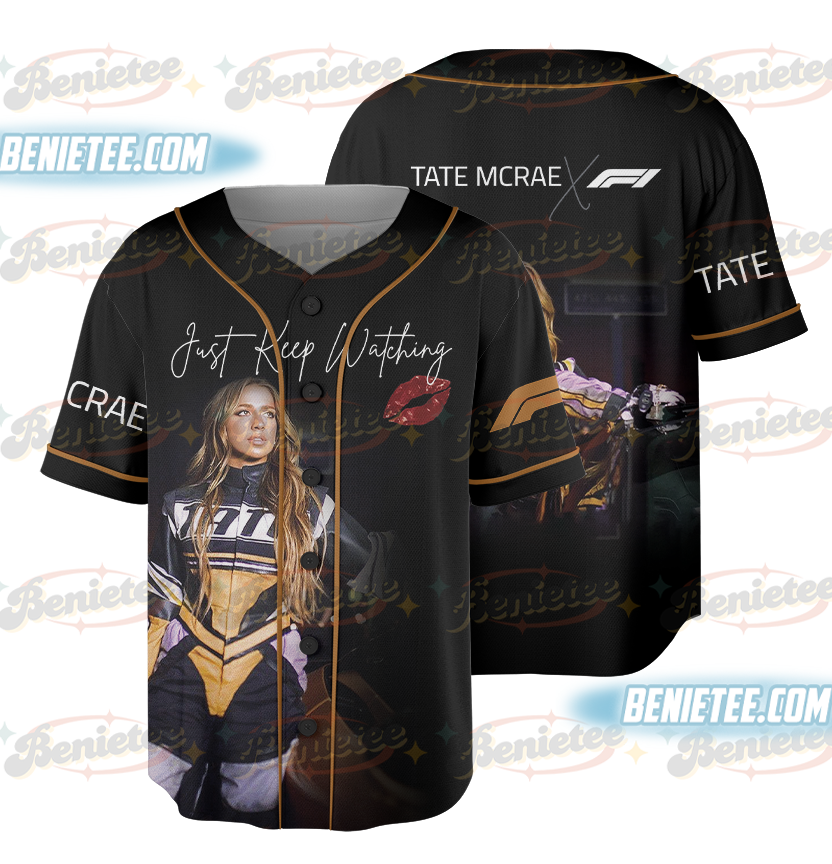 Tate McRae Tour 2025 Baseball Jersey, Tate McRae Miss Possessive World Tour 2025 Shirt