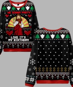 We Gonna Party Ugly Christmas Sweater
