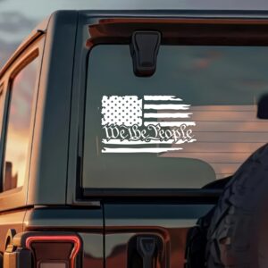 Alternative view of We The People Car Window Decal Sticker LM32 895829