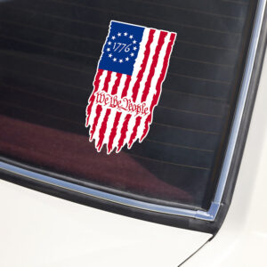 Alternative view of We The People Car Window Decal Sticker TH10 896361