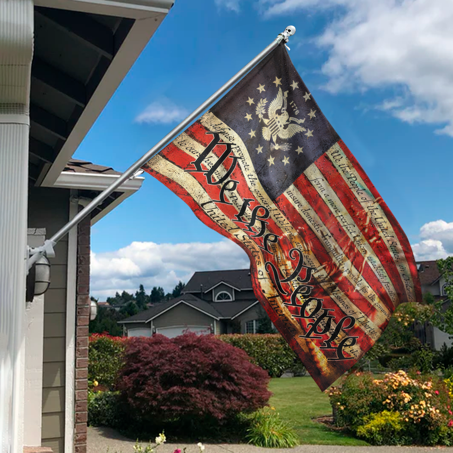 We The People Flag America 250th Anniversary House Flag CH07 899164 - Image 4
