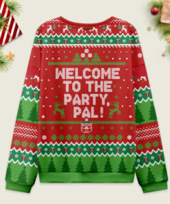 Alternative view of Welcome to the Party Pal Ugly Christmas Sweater Sweatshirt