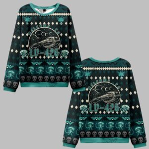 Welecome to LV-426 Ugly Sweater 2025 Christmas - Grishko.com