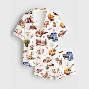 Western Collection Satin Pajama Set