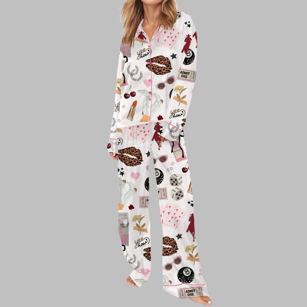 Western Cowgirl Glam Pajama Set - Image 3
