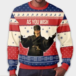 Alternative view of Westley Princess Bride Ugly Christmas Sweater
