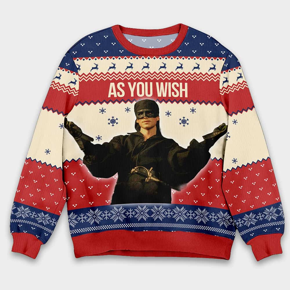 Westley Princess Bride Ugly Christmas Sweater
