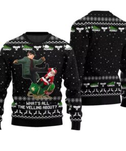 What All The Yelling About Christmas Vacation Ugly Sweater