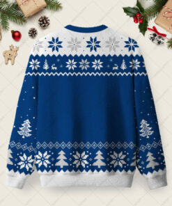 Alternative view of What I Donâ€™t Like About Christmas Parties Is Ugly Christmas Fuzzy Fleece Sweatshirt